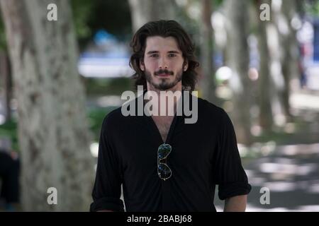 Der spanische Schauspieler Yon Gonzalez posiert während der Filmpremiere von `Matar el Tiempo´ in Madrid, Spanien. 27.Mai 2015. (ALTERPHOTOS/Victor Blanco) Stockfoto